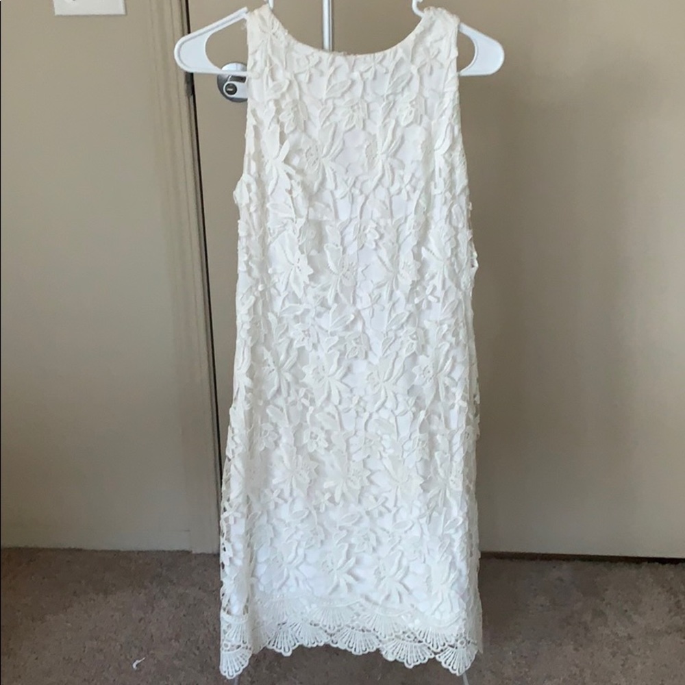 Ralph Lauren White, Lace MIDI Dress